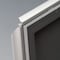 M&T Displays Opti Frame 8.5 in. X 11 in.  Poster Size 1 in. Silver Color Profile, Mitred Corner, w/Back Support UCP255N181x2990 - alternate 5